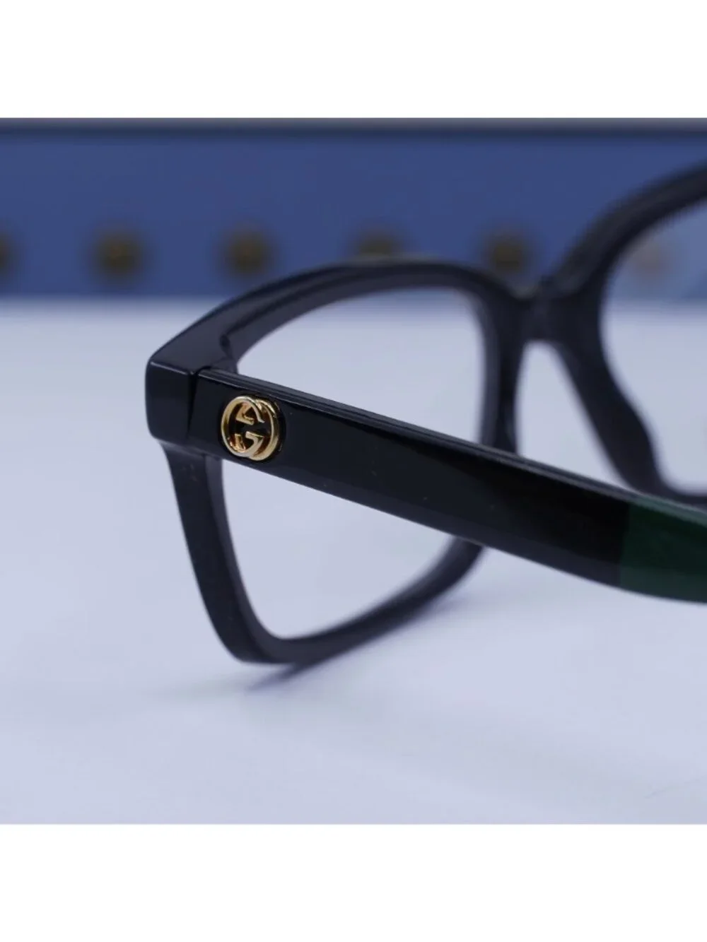 Gucci GG0168O 003 Rectangle Eyeglasses - Black 53mm